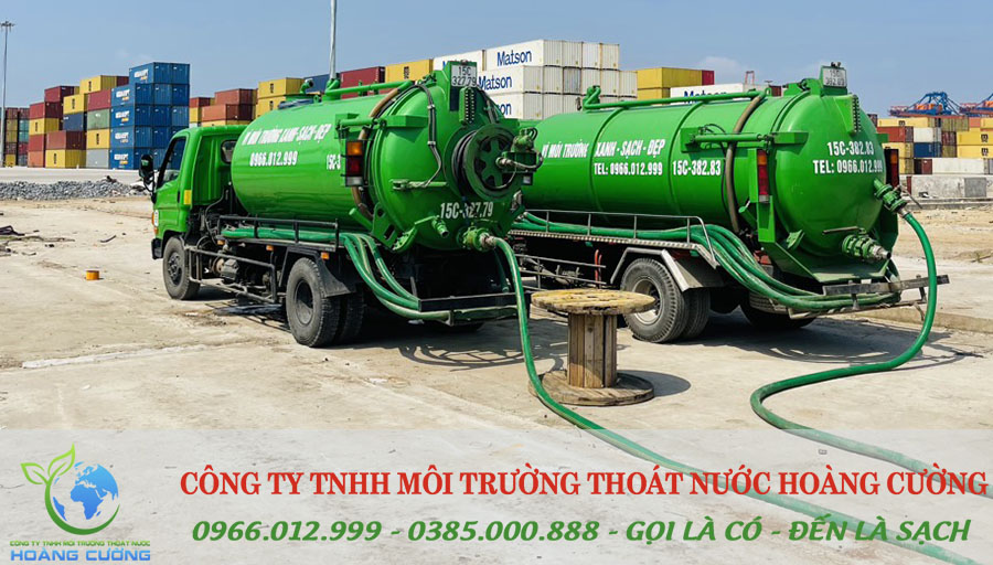 Quy trình thông cống chuyên nghiệp từ Hoàng Cường