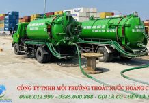 Quy trình thông cống chuyên nghiệp từ Hoàng Cường
