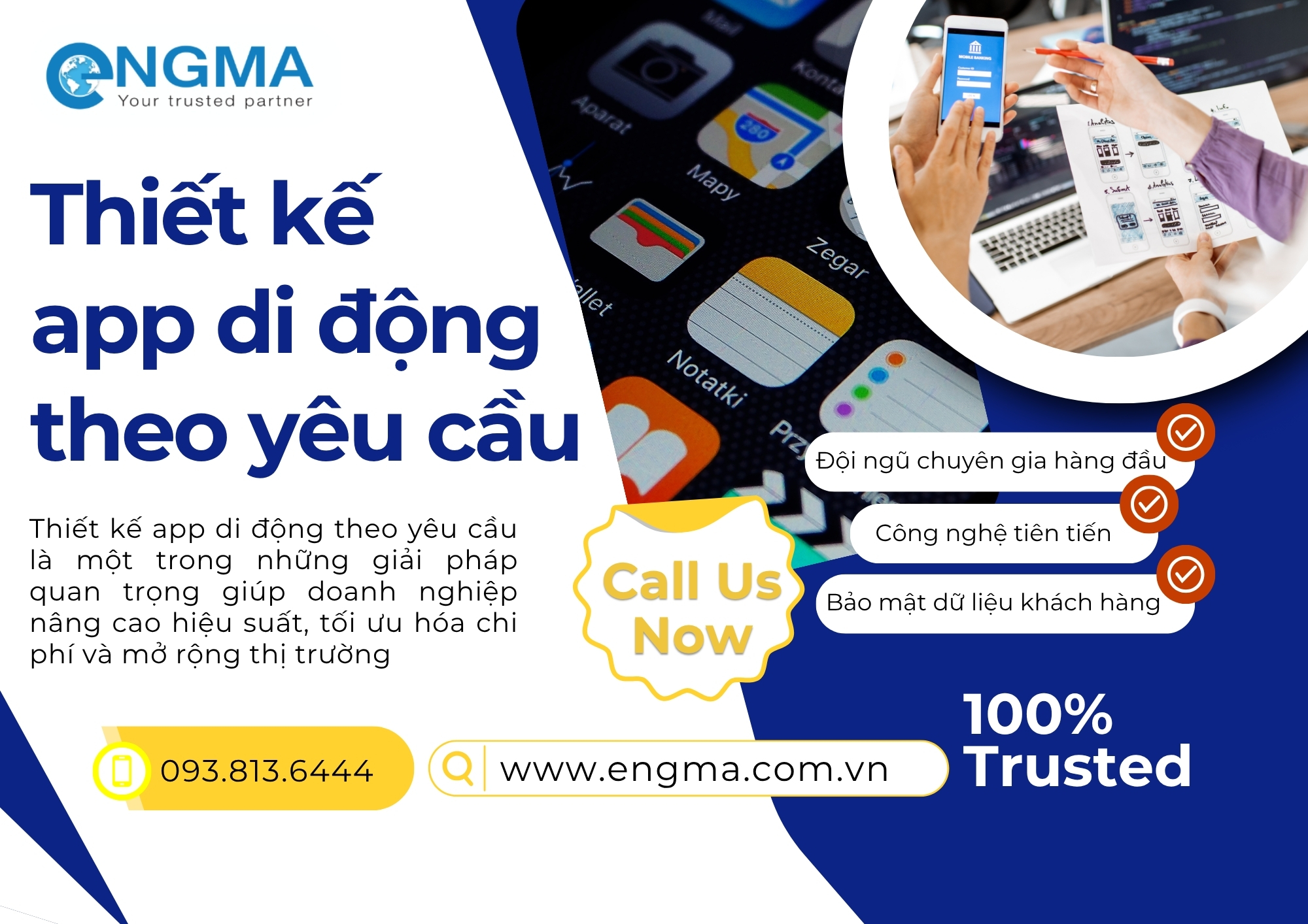 Thiết Kế App Theo Yêu Cầu Tại ENGMA
