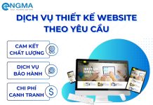 Thiết kế website chuyên nghiệp cùng Engma: Bứt phá hình ảnh thương hiệu