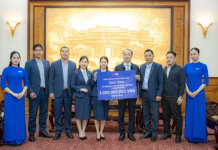 Ngân hàng TMCP Quân đội đóng góp 3 tỷ đồng hỗ trợ thành phố Huế khắc phục hậu quả thiên tai